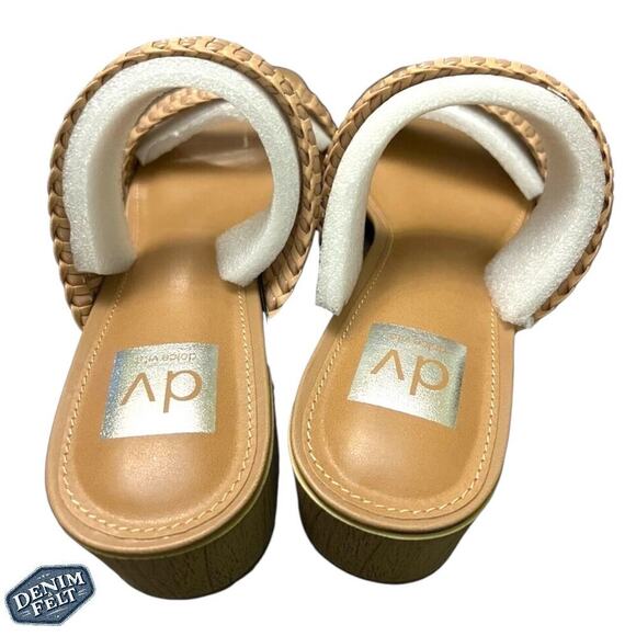 DV by Dolce Vita Womens Santana Camel Brown/Tan Heel Strap Sandal | NEW!! - Picture 10 of 15